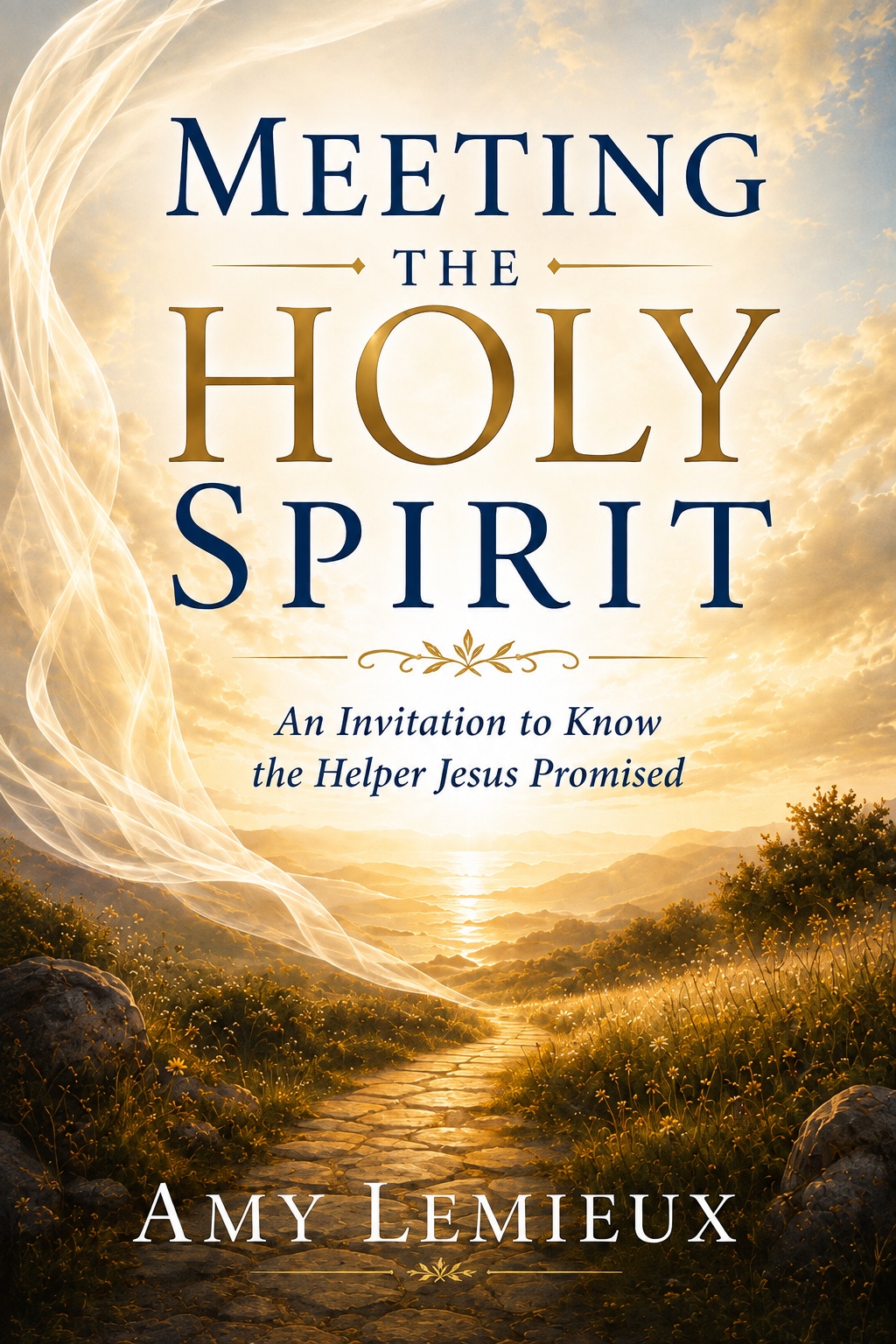 Meeting the Holy Spirit by Amy Lemieux book cover